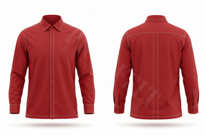 Camisa de Vestir de Manga Larga, Ajustada, Personalizada, con Costuras en Contraste, Elegante y Cómoda, Camisas Casuales y Formales - Product Image 6