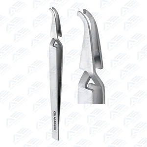 Soporte dentado Soporte automático 14 Cm Soporte de enlace directo curvo Pinzas Ce Equipos dentales Instrumentos de acero inoxidable - Product Image 5