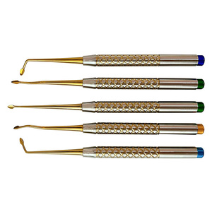 ชุดอุปกรณ์ยกปลายรากฟันแบบมืออาชีพ Bernard Spade Tip Elevators ทำจากสแตนเลสสตีล สำหรับการผ่าตัดทางทันตกรรม ใช้งานด้วยมือ ได้รับการรับรองมาตรฐาน CE - Product Image 3