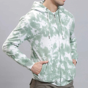 Custom Wholesale Heavyweight Cotton <b>Zip</b> <b>Up</b> Hoodie for Men Premium Quality Breathable Zipper Hoodie OEM ODM Manufacturer - Product Image 6