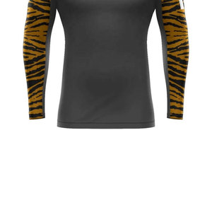 Solid Trader Haut de performance pour homme, séchage rapide, élastique, vêtement de sport athlétique, couche de base d'entraînement, Rash Guard - Product Image 2