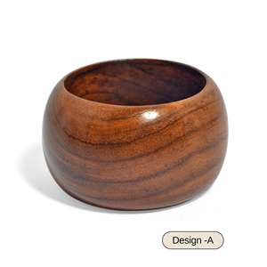 Brazalete Artesanal de Madera Sisso, Joyería Tropicalia Woodland, Acabado Hexagonal y Diseños Incrustados, Pulido Satinado, Joyería Artesanal - Product Image 4