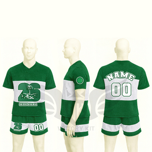Maillot de football personnalisé de l'Arabie Saoudite 2026 – Ensemble vert pour l'équipe, tenue d'entraînement, vente en gros de vêtements de sport pour le Moyen-Orient - Product Image 2
