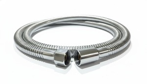 OEM SS304 Flexible <b>Shower</b> Hose 1.5m — Brass Nut Ends, BSP 1/2" Thread, Wholesale Bathroom <b>Fittings</b> - Product Image 5
