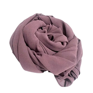 Women Cotton Solid Color Hijab Lightweight Long Scarf For Daily Wear All Seasons - Product Image 1