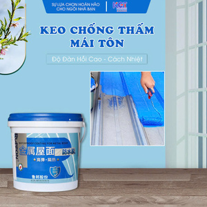 Scellant pour toit extérieur Offre Spéciale avec revêtement imperméable exposé Seau en plastique avec couvercle scellé pour murs balcons terrasses etc. - Product Image 2