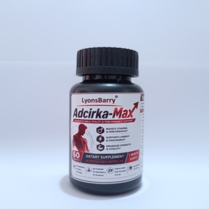 Cápsulas Adcrika-Max de Apoyo Herbal para una Erección Dura de 30 Minutos, Suplemento de Vitalidad - Dosis de 500 mg - Product Image 1