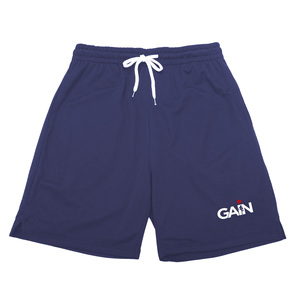 <b>Brown</b> Plus Size Polyester Mesh Board Shorts Quick Dry Breathable Swim Trunks Drawstring Elastic Waist Woven Fabric - Product Image 3