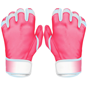 Gants de frappeur à doigts entiers pour gaucher, style baseball, en cuir respirant, à manchette courte, pour toutes les saisons - Product Image 1