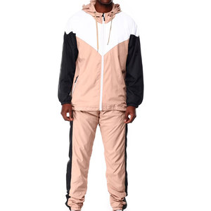 ชุดวอร์มกันลมแบบมีฮู้ด ดีไซน์ใหม่ปี 2026 ผลิตตามสั่ง แบรนด์ส่วนตัว ระบายอากาศได้ดี สำหรับฤดูหนาว ผ้าไนลอน ซิป ยางยืดที่เอว ผลิตในปากีสถาน - Product Image 1