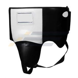 Protector Inguinal de Alta Calidad con Logotipo Personalizado, Protector Inguinal de Cuero Antideslizante para Hombre, para Entrenamiento de Boxeo, MMA, Muay Thai - Product Image 1