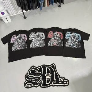 Camiseta Personalizada al por Mayor para Hombre, Cuello Redondo, SDL, 220 GSM, 100% Algodón, Diseño a Cuadros, Secado Rápido, Ecológica, Corte Regular, Formal - Product Image 4