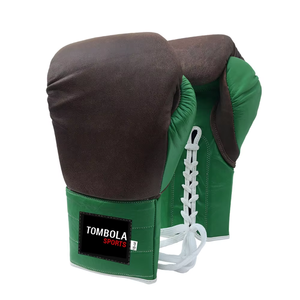 ถุงมือชกมวยหนังแท้คุณภาพสูง 16 ออนซ์ สีสันสดใส สำหรับฝึกซ้อมกีฬา ขายส่งแบบมืออาชีพ - Product Image 6