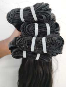 Extensiones de Cabello Virgen Remy de Templo Indio con Doble Trama - Grado Superior Premium de un Solo Donante - Product Image 2