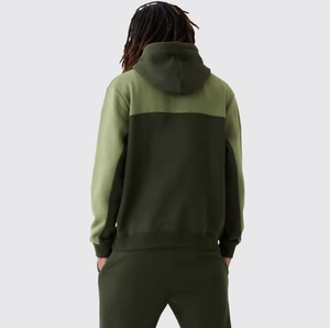 Conjunto Deportivo de Dos Piezas para Hombre, Sudadera con Capucha y Pantalones Deportivos, Estilo Urbano, con Bloques de Color, Logotipo Personalizado - Product Image 2