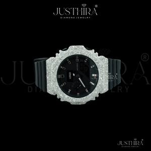 Montre de marque haut de gamme sertie de diamants en moissanite VVS et de diamants naturels - Bijoux hip-hop en diamant au meilleur prix - Product Image 2