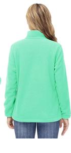 Veste à fermeture éclair intégrale pour femme avec logo personnalisé, séchage rapide - Product Image 2