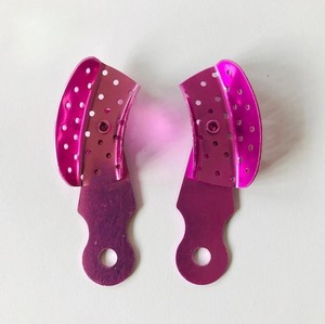 Juego de Bandejas para Impresiones Dentales Superior e Inferior S M L, Múltiples Colores, Bandeja Manual de Plástico para Dientes, Herramienta de Odontología, Material de Laboratorio CE - Product Image 6