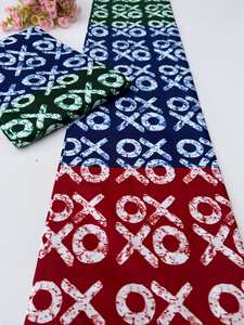 Tela de sarga 100% algodón con estampado africano de Mozambique al por mayor, diseño inspirado para prendas de niños - Product Image 4