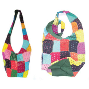 Bolso Étnico Zola Bordado Vintage, Bolso de Hombro Hecho a Mano Estilo Bohemio, Diseño Artesanal Tradicional, Duradero, Moda para el Día a Día - Product Image 1