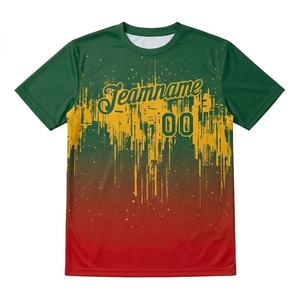 Nueva Camiseta de Fútbol a la Moda, Precios Accesibles, Venta Caliente, Diseño Personalizado Impreso, Camiseta de Fútbol Cómoda de Color Sólido - Product Image 1
