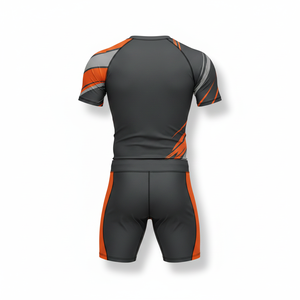 Camiseta Deportiva de Manga Larga para Hombre, Poliéster/Spandex, Elástica en 4 Direcciones, para MMA/BJJ, OEM, Satinada, Casual, 2026 UPF50+, Secado Rápido - Product Image 3