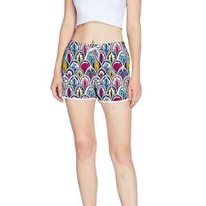 Casual Stylish Summer Beachwear <b>Shorts</b> Elastic Waist Lightweight Soft Fabric Ideal Holiday Travel Outfit Women Beach <b>Short</b> - Product Image 2