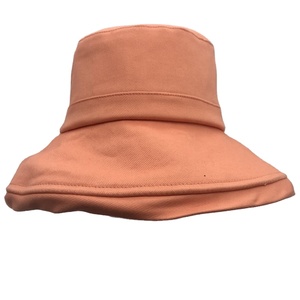 High Quality Unisex Organic Cotton Fisherman Bucket Hat Wide Brim <b>Sunscreen</b> 3D Embroidery Custom Logo for Fishing Casual Use - Product Image 5