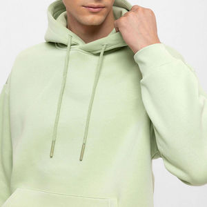 Precio al por mayor: Conjunto deportivo de invierno reversible de color liso con chaqueta con capucha y cordón y pantalón jogger para entrenamiento. - Product Image 4