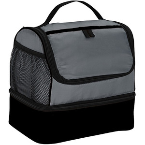 Bolsa de almuerzo Isoterma con dos compartimentos Bolsa de almuerzo para llevar con costo competitivo - Product Image 6