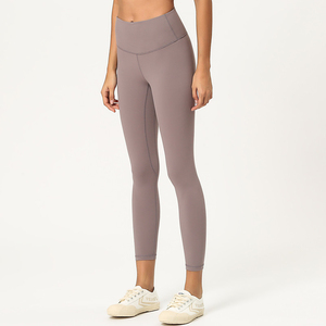 Women Body Fit Gym <b>Leggings</b> with Custom Logo Breathable Yoga Pants for Running Workout and Activewear - Product Image 6