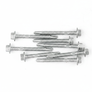 Tornillos Autoperforantes Galvanizados en Caliente Anticorrosión - Cabeza con Arandela Metálica Integrada - Product Image 1
