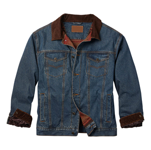 Chaqueta Vaquera Corta Personalizada de Alta Calidad para Mujer, Transpirable, Estilo Urbano, Mangas Largas, Venta al por Mayor, OEM, Moda Casual, Algodón - Product Image 1