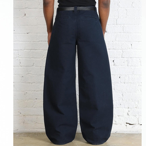 Pantalon habillé plissé taille haute pour homme avec fermeture éclair – Formel et décontracté - Product Image 4