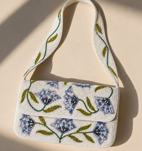 Bolsos de cuentas coloridos, bolsos de hombro de cuentas de semillas, bolsos hechos a mano - Product Image 1