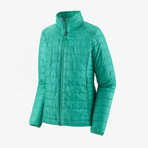 Chaqueta acolchada de algodón ligera para hombre de otoño e invierno con cuello levantado, diseño de logotipo de corte fino fácil de llevar para personas de mediana edad - Product Image 6