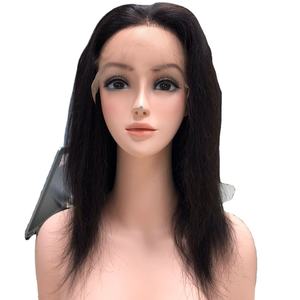 Vente en gros de perruques de cheveux humains vierges vietnamiens de luxe pour femmes base de dentelle transparente brésilienne droite à vagues profondes pour Swiss Jerry - Product Image 4