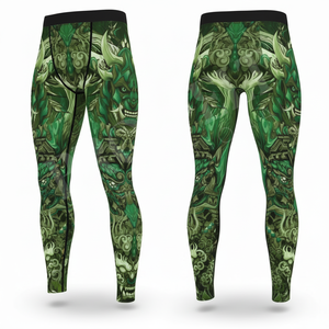 Leggings de compresión con diseño gráfico impreso en 3D para hombre, ropa deportiva, gimnasio, fitness, correr, entrenamiento, levantamiento de pesas, pantalones de cintura alta - Product Image 4