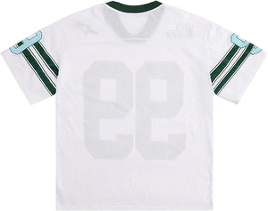 Camiseta de Fútbol Americano para Hombre, Talla Grande, 100% Poliéster, Cuello Redondo, Hombros Caídos, Tejido de Malla, Largo Regular, Transpirable - Product Image 2