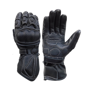 Gants de moto en cuir, gants de course pour moto, gants de moto à doigts entiers, compatibles avec les écrans tactiles, gants de protection pour moto à prix de gros, sur mesure - Product Image 5