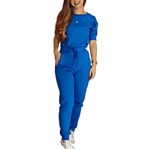 Ensemble de tenues d'infirmière de haute qualité en polyester, rayonne et élasthanne, respirant et confortable, pour femmes, uniformes de personnel hospitalier - Product Image 6