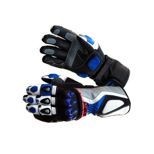 Wholesale Motorbike Gloves Protection <b>Full</b> Finger Leather Motorcycle Gloves Waterproof UV Protection Non <b>Slip</b> Riding Gloves - Product Image 3