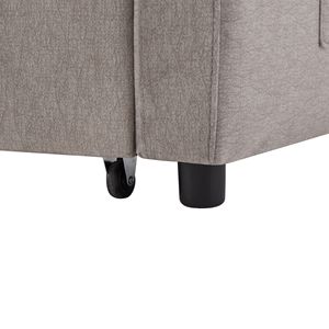 Divano Letto Convertibile da 142 cm con Tre Porte USB, Due Tasche Laterali e Due Supporti Girevoli a 360 Gradi per Telefono - Product Image 4