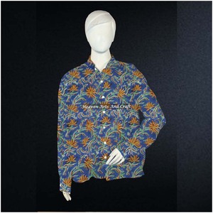 Camisa de Verano de Algodón, Estilo Boho, Manga Larga, para Mujer, Talla Grande, Ropa de Playa, Hecha a Mano en India - Product Image 2