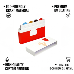 Cajas de Envío de Papel Kraft Personalizadas con Recubrimiento UV y Asa | Solución de Empaque Ecológico para la Marca y Venta Minorista de Pequeñas Empresas - Product Image 6