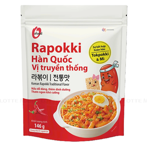 Rapokki Coreano 146g, Sabor Picante, Ramen Instantáneo y Tazón de Pastel de Arroz, Combinación Perfecta, Venta al por Mayor O'Food - Product Image 4