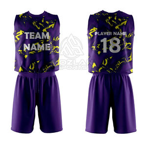 Uniforme de Voleibol Deportivo para Exteriores de Poliéster con Impresión de Logotipo Personalizado de Alta Calidad - Product Image 3