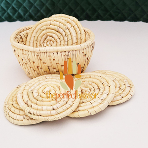 Posavasos Redondo de Hierba Monj, Diseño Clásico Ecológico - Product Image 4