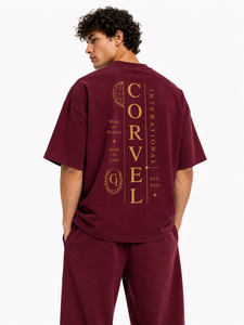 Relaxed Fit Black Graphic Tee Short Sleeve Crew Neck Oversized men's <b>shirts</b> DTG Printed Men's Streetwear OEM Bulk Manufacturer - Product Image 4