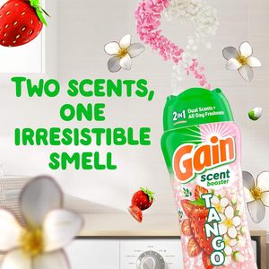 Gain Tango 2-in-1 <b>Laundry</b> Scent Booster <b>Beads</b>, Strawberry and Shea Scent, 21.1 oz, <b>Laundry</b> <b>Beads</b> with Dual Scents Plus All Day - Product Image 1